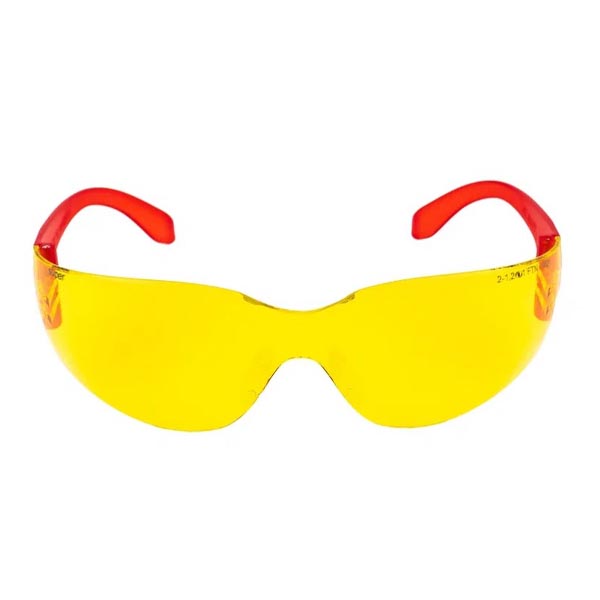 Очки защитные (поликарбонат, желтые, покрытие super, повышенная контрастность, мягкий носоупор)
